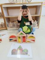 學習區好好玩:彩窗積木-城堡