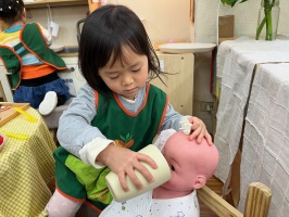 學習區好好玩:扮演區-照顧嬰兒