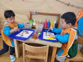 學習區好好玩:水彩區