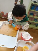 學習區好好玩:烹飪區--切