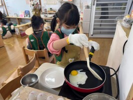 學習區好好玩:烹飪煎蛋