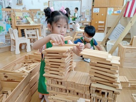 學習區好好玩:積木區搭橋