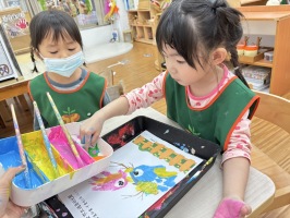 學習區好好玩:美勞區水彩