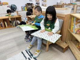 學習區好好玩:語文區-和朋友看書