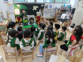 學習區好好玩:語文區演戲給大家欣賞