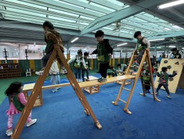 大肌肉運動～動動身體好健康！:爬高平衡我不怕
